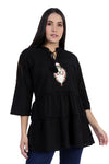 Blusa Tipo Túnica Diseño Paisley's Calada