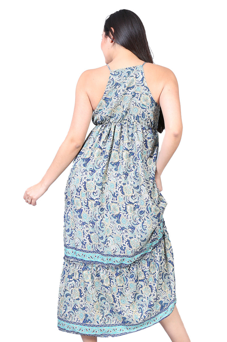 Vestido Largo Con Tirantes