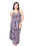 Vestido Largo Con Tirantes